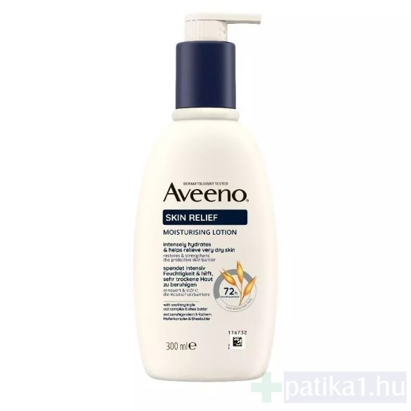 Aveeno Skin Relief hidratáló illatmentes testápoló 300 ml