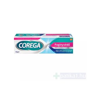 Corega műfogsorrögzítő krém fogínyvédő 40 g