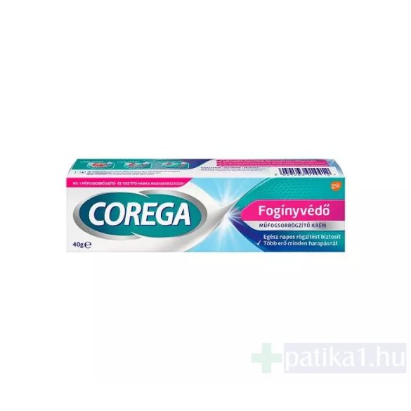 Corega műfogsorrögzítő krém fogínyvédő 40 g