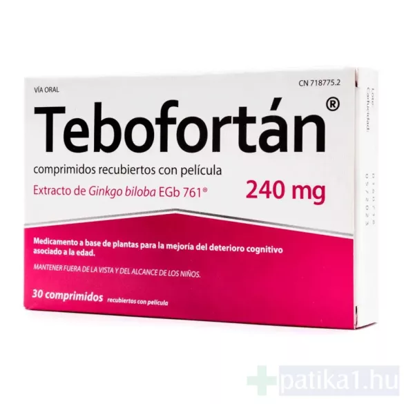 Tebofortan Forte 240 mg filmtabletta 30x