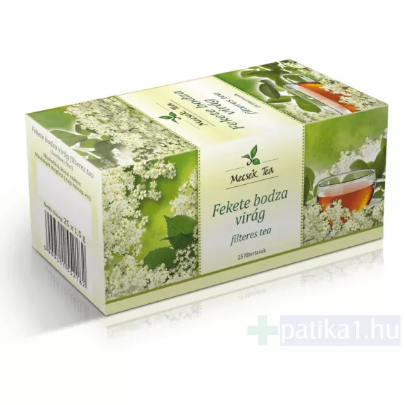 Fekete bodza virág tea filteres Mecsek 25x
