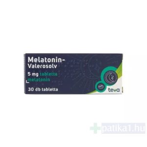 Melatonin-Valerosolv 5 mg tabletta 30x