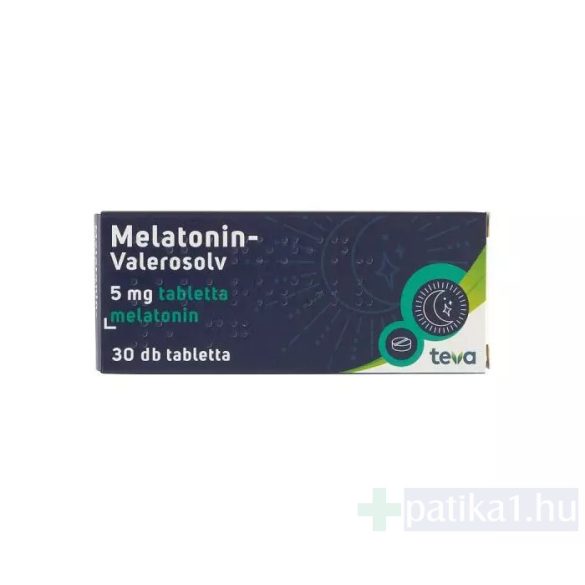 Melatonin-Valerosolv 5 mg tabletta 30x