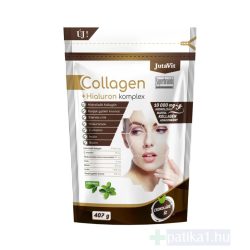   JutaVit Collagen + Hialuron Komplex 407 g kollagén italpor – Csoki ízben