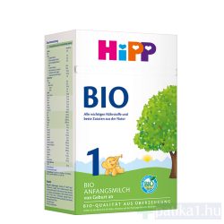 Hipp 1 Bio tejalapú anyatej-helyettesítő tápszer 600 g