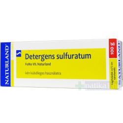   Detergens sulfuratum FoNo VII. Naturland 100 g műanyag tubus