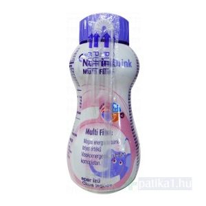 Nutrinidrink Multi Fibre eper ízű 8x200 ml