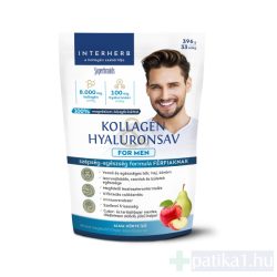   INTERHERB KOLLAGÉN & HYALURONSAV ITALPOR FOR MEN ALMA-KÖRTE ÍZŰ 396G/33 ADAG