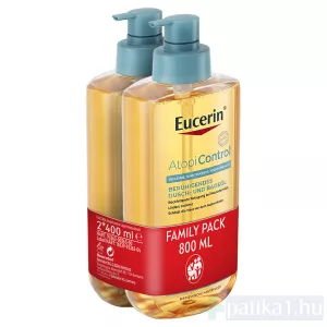 Eucerin AtopiControl Lipid-Olajtusfürdő 2x400 ml DUO
