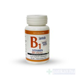 Interherb B1-vitamin 20 mg tabletta 60x