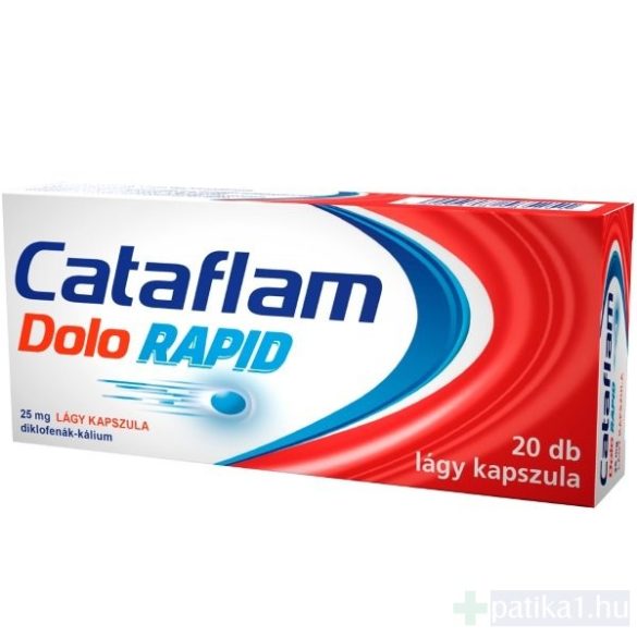 Cataflam Dolo Rapid lágykapszula 20x
