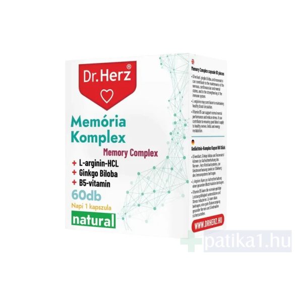 Dr. Herz Memória komplex kapszula 60x