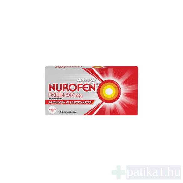 Nurofen Forte 400 mg bevont tabletta 12 db