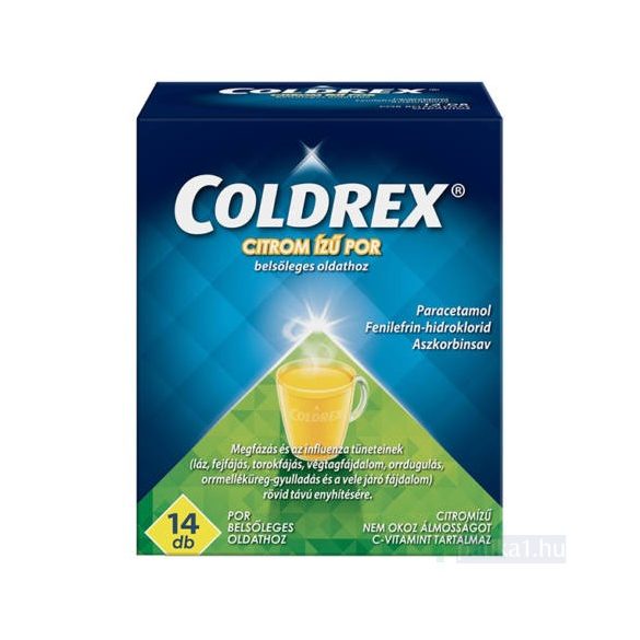 Coldrex citromízű por belsőleges oldathoz 14x