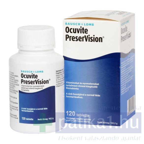 Ocuvite Preser Vision tabletta 120 db