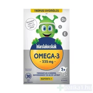 Marslakócskák omega-3 étrendkiegészítő zselétabletta 30x