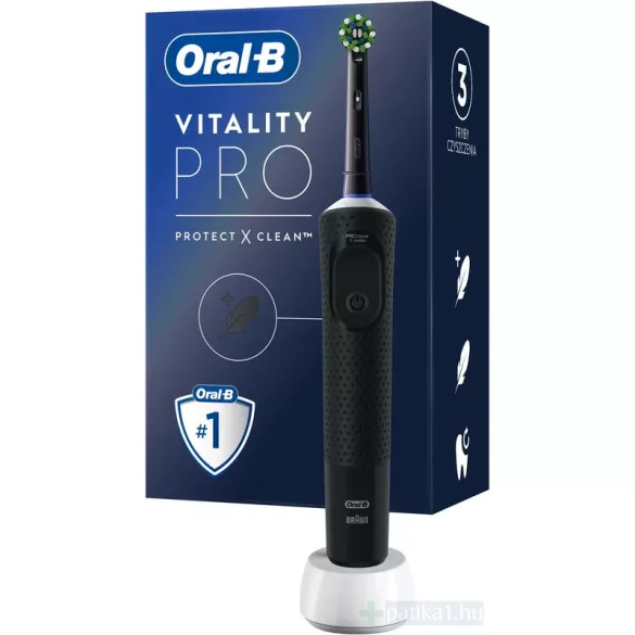 Oral-B Pro elektromos fogkefe FEKETE Vitality Pro 1x