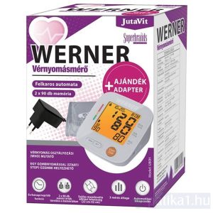 Jutavit Werner vérnyomásmérő automata felkaros adapterrel 1x