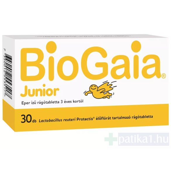 BioGaia ProTectis Junior rágótabletta eper 30x 