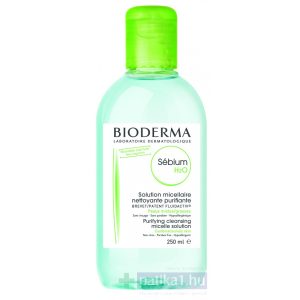 Bioderma Sébium H2O arc-és sminklemosó 250 ml