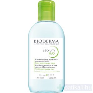 Bioderma Sébium H2O arc-és sminklemosó 250 ml