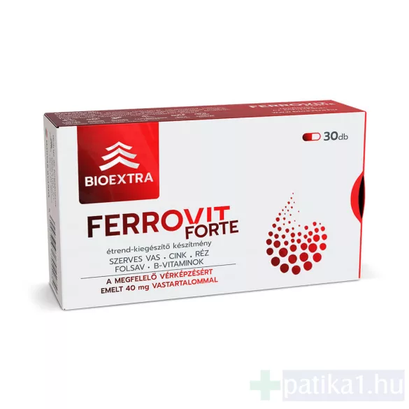 Bioextra Ferrovit FORTE kapszula 30x