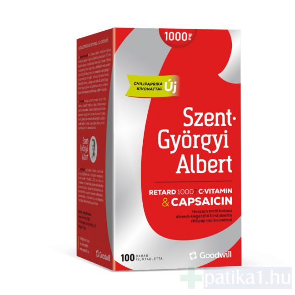 Szent-Györgyi Albert Retard 1000 mg C vitamin + kapszaicin 100x