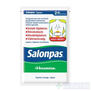 Salonpas fájdalomcsillapító tapasz 130x84 mm 2x