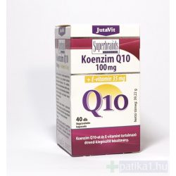 JutaVit Koenzim Q10 100 mg +E-vitamin 35mg, 40x