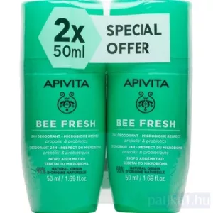 Apivita Bee Fresh golyós dezodor DUOPACK 2x50 ml