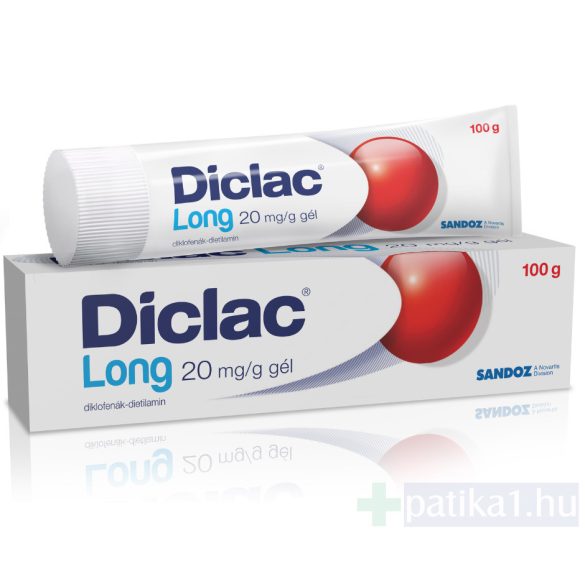 Diclac Long 20 mg/g gél 100 g