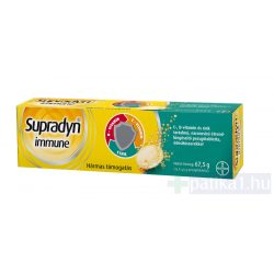 Supradyn Immune C-vit D-vit cink pezsgőtabletta 15x