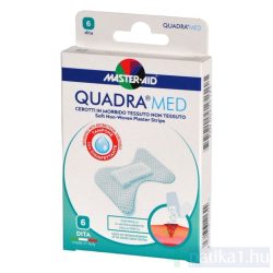 Master Aid Quadra med sebtapasz ujjakra 6x