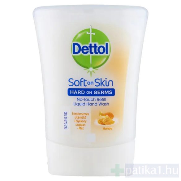 Dettol érintés nélküli kézmosó gél utántöltő mézes 250 ml