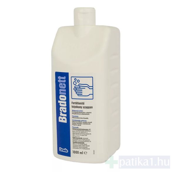 Bradonett fertőtlenítő folyékony szappan 1000 ml