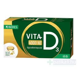   Béres Vita-D3 4000 NE étrendkiegészítő lágyzselatin kapszula 60x