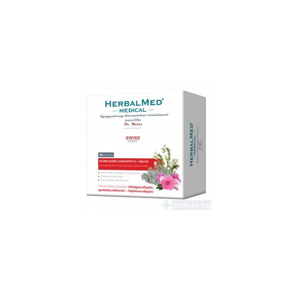Herbalmed Medical gyógynövény pasztilla 40x