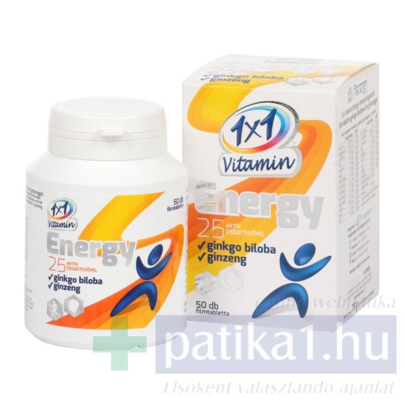 Vitaplus 1x1 Vitamin Energy filmtabletta 50 db