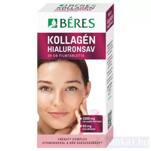 Béres Kollagén hialuronsav filmtabletta 30x