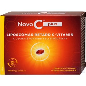 Novo C Plus liposzómás C-vitamin csipkebogyó kapszula 30x