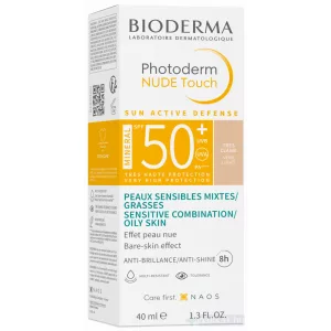 Bioderma Photoderm NUDE Touch MINERAL SPF50+ very light