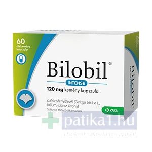 Bilobil Intense 120 mg kemény kapszula 30x