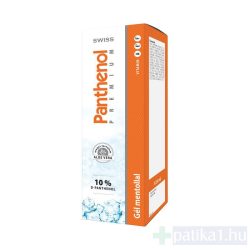 Swiss Panthenol Premium 10% gél mentol 125 ml