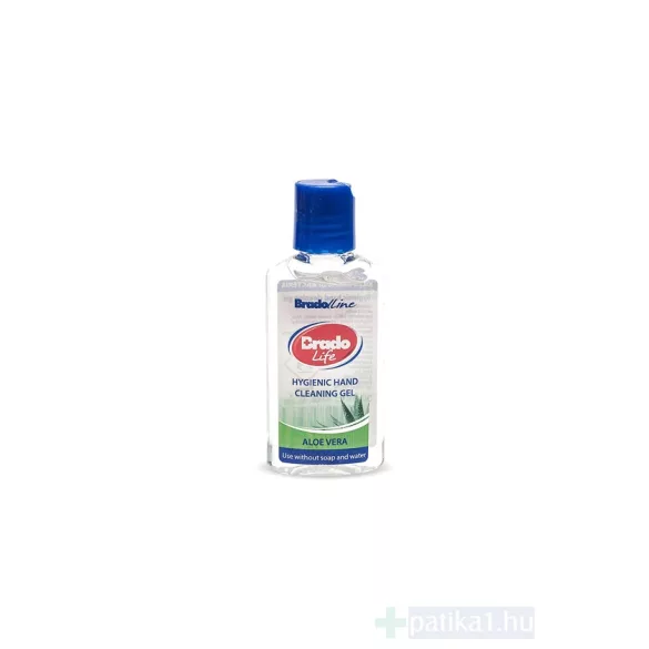 Bradolife kézfertőtlenítő gél 50 ml aloe