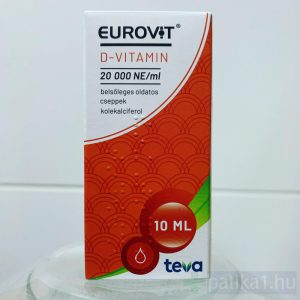 Eurovit D-vitamin 20 000 NE/ml cseppek 20 ml