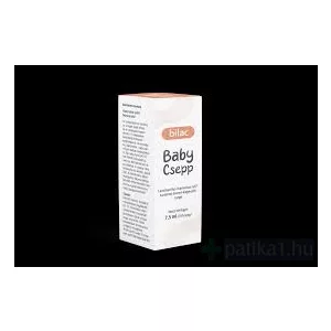 Bilac Baby élőflórás étrendkiegészítő csepp 7,5 ml