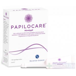 Papilocare hüvelygél 7x5 ml