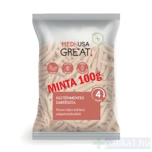 Medhusa Gluténmentes zabtészta penne 100 g MINTA