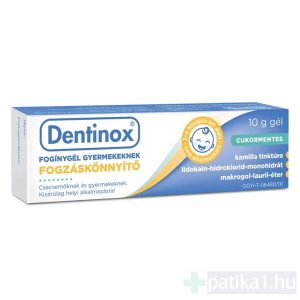 Dentinox fogínygél gyermekeknek 10 g