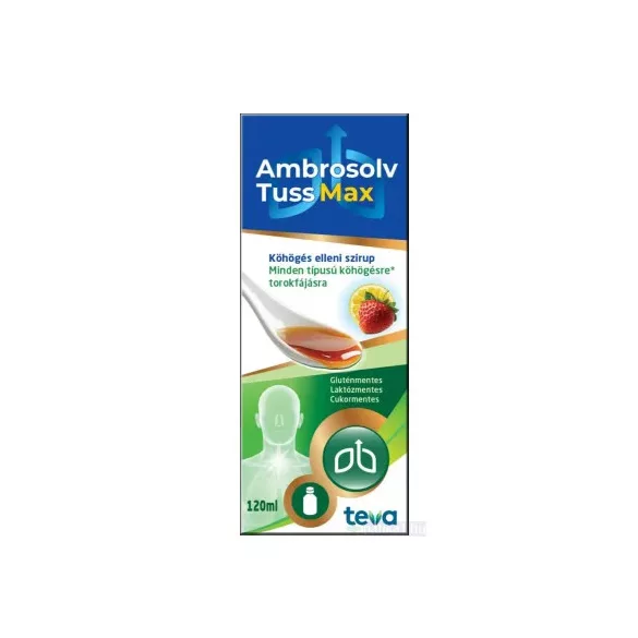 Ambrosolv Tuss Max szirup köhögés ellen 120 ml